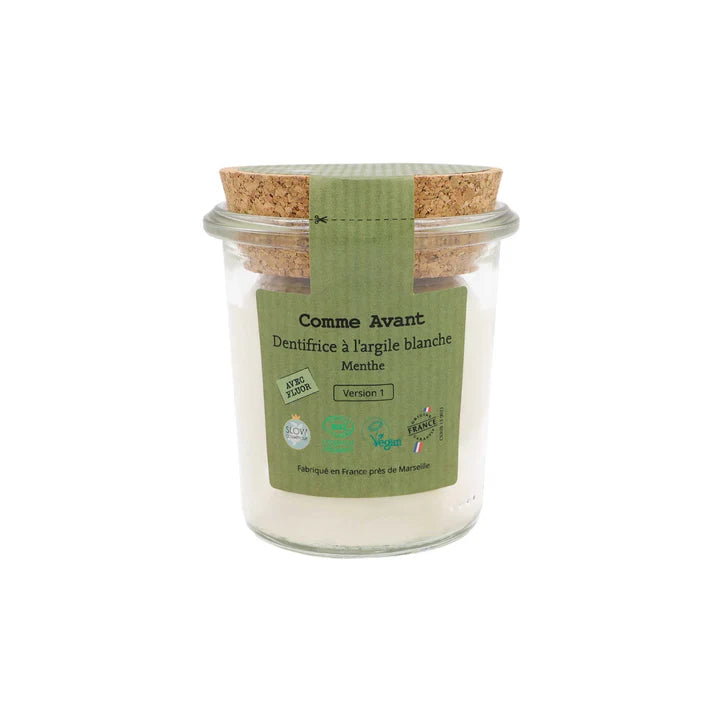 Dentifrice en pate à la menthe