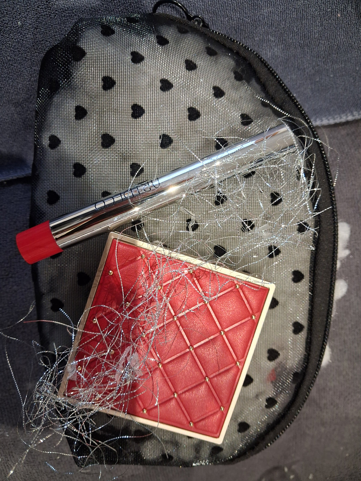 Trousse coeur maquillage