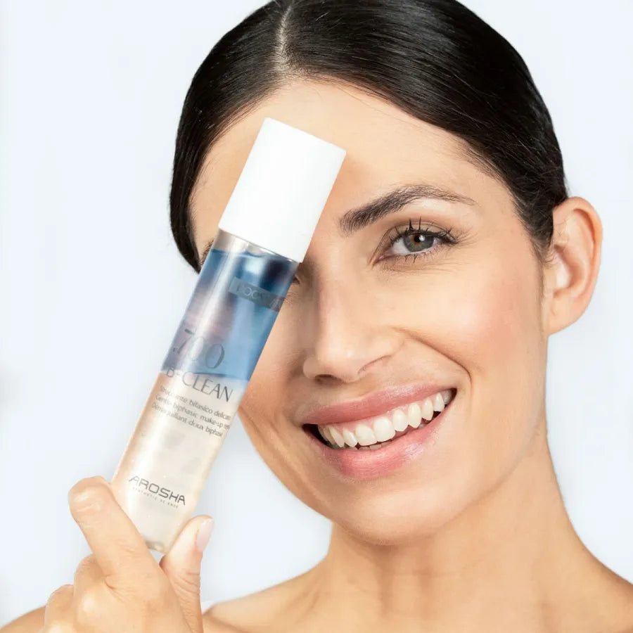 700-Démaquillant  doux yeux Biphasé B Clean Arosha