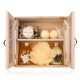 coffret armoire en bois